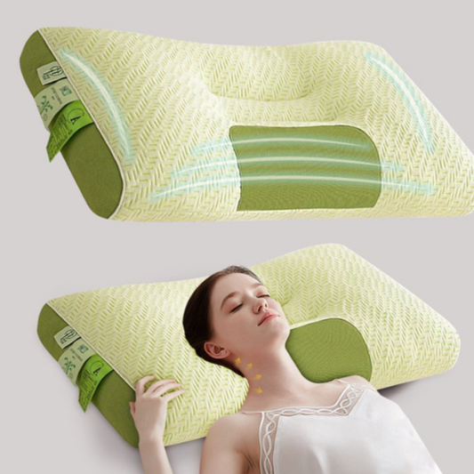 2X1 Almohada Ortopedica Ergonomica Comfort™ | Duerme Mejor y Olvídate de Despertar con Dolor de Cuello