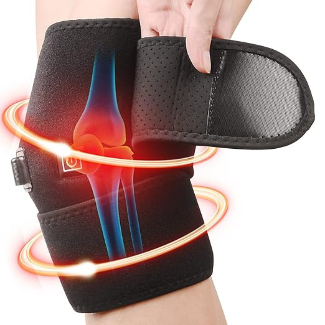 Rodillera Térmica Ajustable con Terapia de Calor y Frío | Alivia el Dolor y Ayuda a Recuperar tu Movilidad